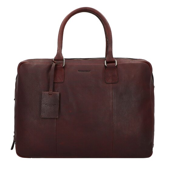 Burkely Antique Avery Valigetta Vera Pelle 42 cm Vano porta PC