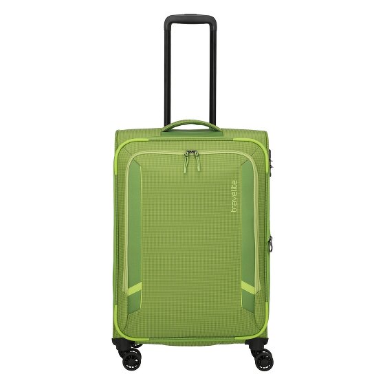 Travelite Corsiica 4 ruote Carrello M 67 cm con piega di espansione