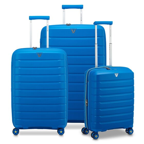 Roncato B-Flying Move 4 ruote Set di valigie 3 pezzi con piega di espansione