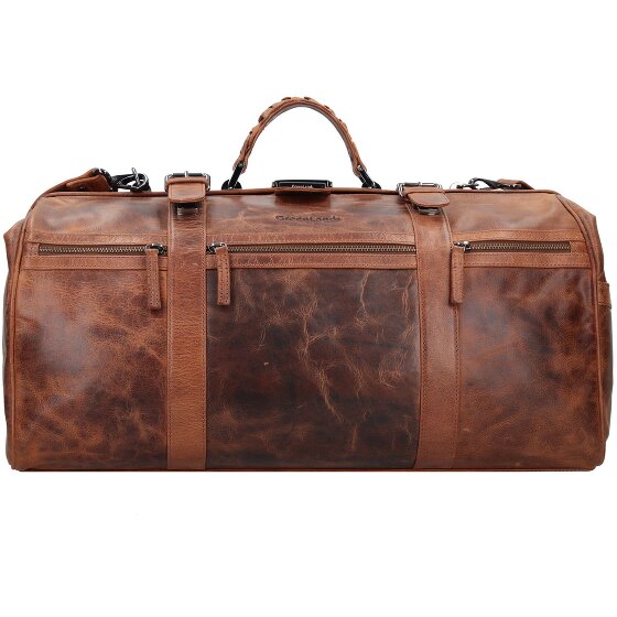 Greenland Nature Montana Weekender Borsa da viaggio RFID in pelle 51 cm