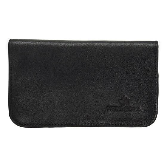 Windrose Nappa Scatola per gioielli Pelle 12 cm