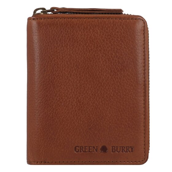 Greenburry Colombiana Portafoglio Protezione RFID Pelle 10.5 cm
