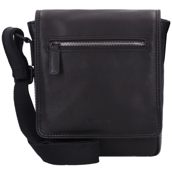 Jack Kinsky Brisbane 3 Borsa a tracolla in pelle 20 cm
