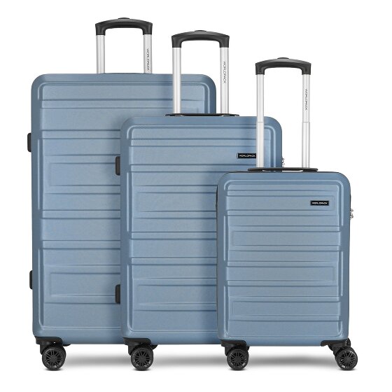Worldpack New York 2.0 4 ruote Set di valigie 3 pezzi