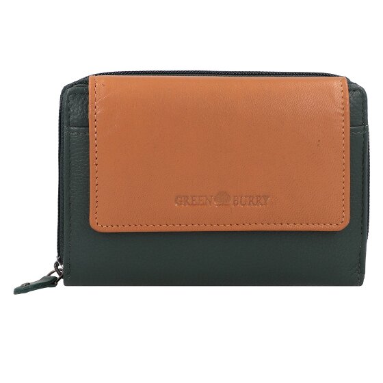 Greenburry Nappa Portafoglio Protezione RFID Pelle 14 cm