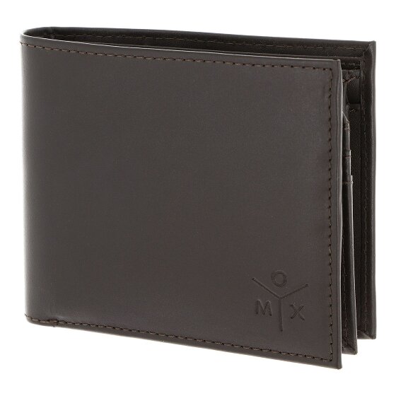 oxmox Leather Portafoglio Protezione RFID Vera Pelle 10 cm