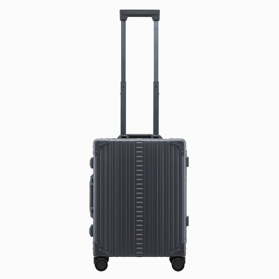Aleon 21 Trolley cabina domestico a 4 ruote in Alluminio, 55 cm, con scomparto per laptop