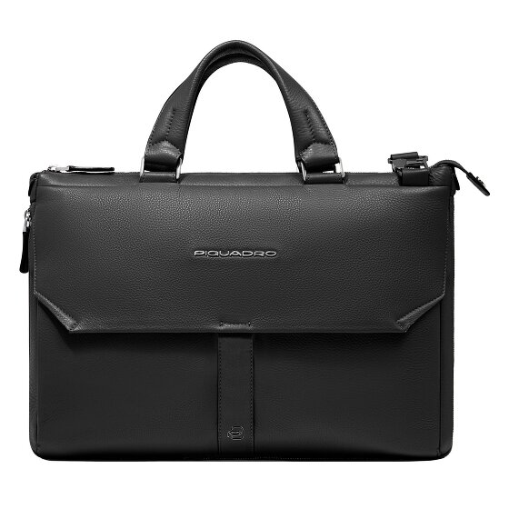 Piquadro Than Valigetta Pelle 26 cm Scomparto per laptop con piega di espansione