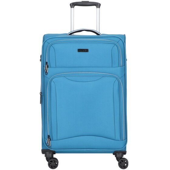 d&n Travel Line 9204 4 ruote Carrello M 66 cm con piega di espansione