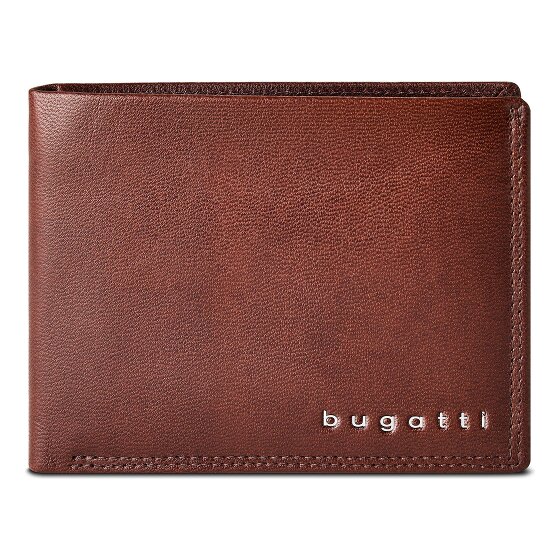 bugatti Valencia Portafoglio Protezione RFID Vera Pelle 12 cm