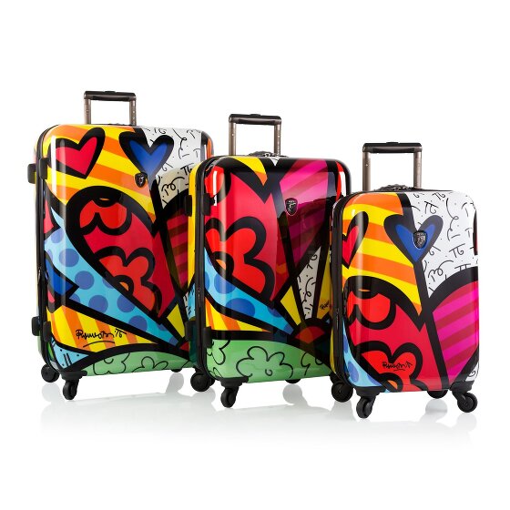 Heys Britto 4 ruote Set di valigie 3 pezzi
