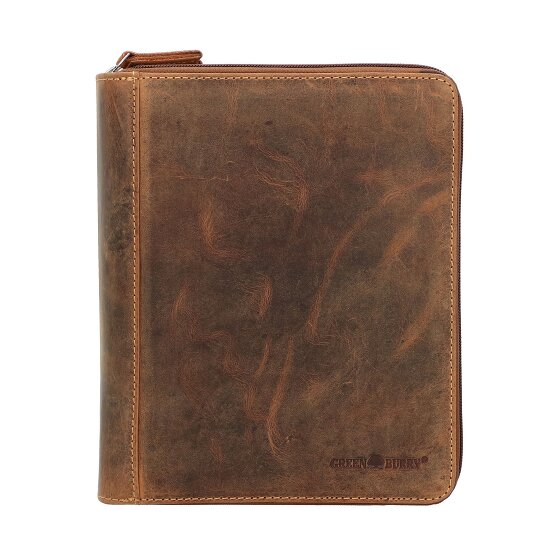 Greenburry Cartella a disco in pelle vintage 24 cm