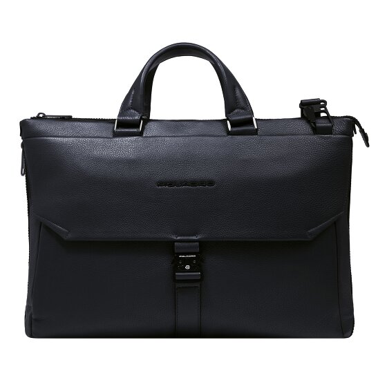 Piquadro Than Valigetta Pelle 43 cm Scomparto per laptop con piega di espansione