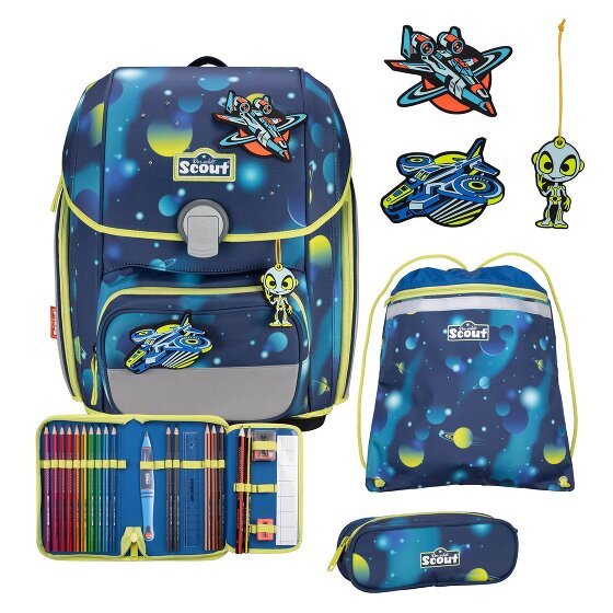 Scout Set di borse scuola Genius LED 4 pz.