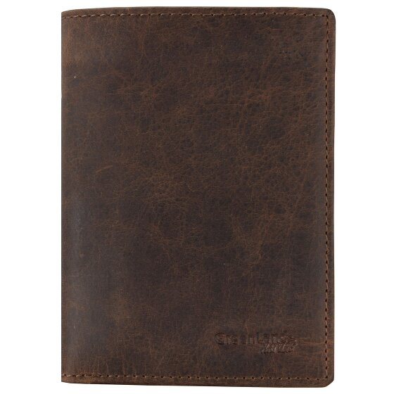 Greenland Nature Portafoglio Montana in pelle 9,5 cm