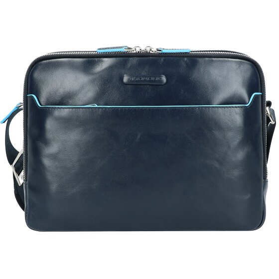 Piquadro Cartella quadrata blu 22 cm