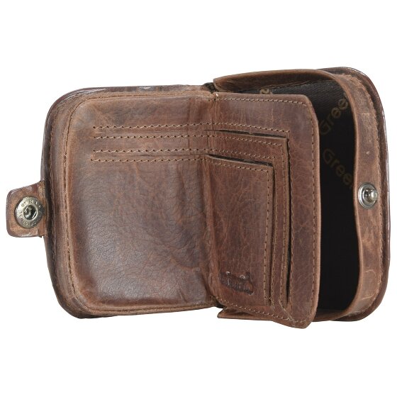 Greenland Nature Portafoglio Montana in pelle scossa 10 cm