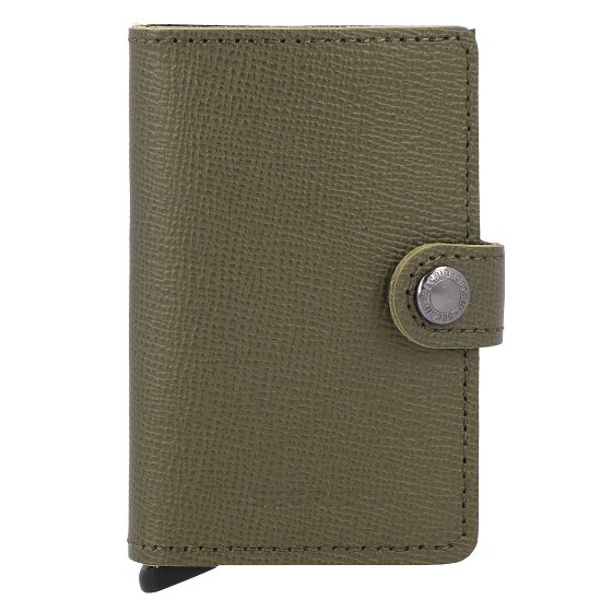 Secrid Miniwallet Custodia per carta di credito Protezione RFID Vera Pelle 6.5 cm