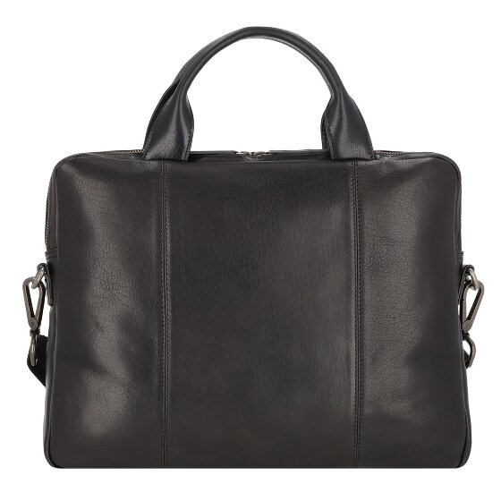 Leonhard Heyden Roma Valigetta Vera Pelle 38 cm Vano porta PC