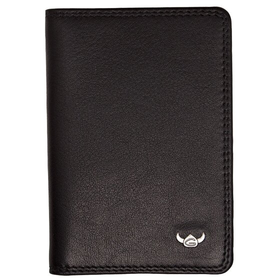 Golden Head Polo Custodia per carte di credito RFID in pelle 7 cm