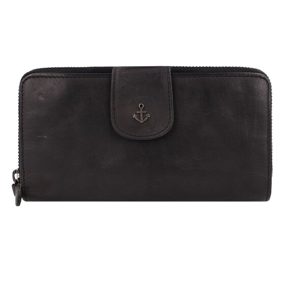 Harbour 2nd Anchor Love Portafoglio Protezione RFID Vera Pelle 19 cm