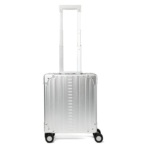 Aleon Trolley cabina Business a 4 ruote in Alluminio, 42 cm, con scomparto per laptop