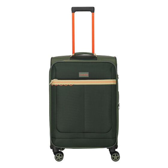 Travelite Color Craze 4 ruote Carrello M 66 cm con piega di espansione