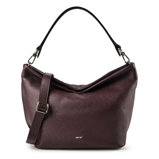 abro Ebony Borsa a spalla Vera Pelle 39 cm