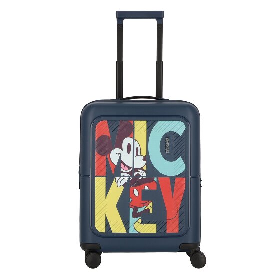 American Tourister Dashpop Disney 4 ruote Carrello della cabina 55 cm con piega di espansione