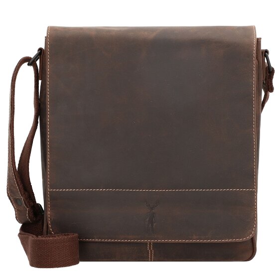 Jack Kinsky Baltimore 4 Borsa a tracolla in pelle 28 cm