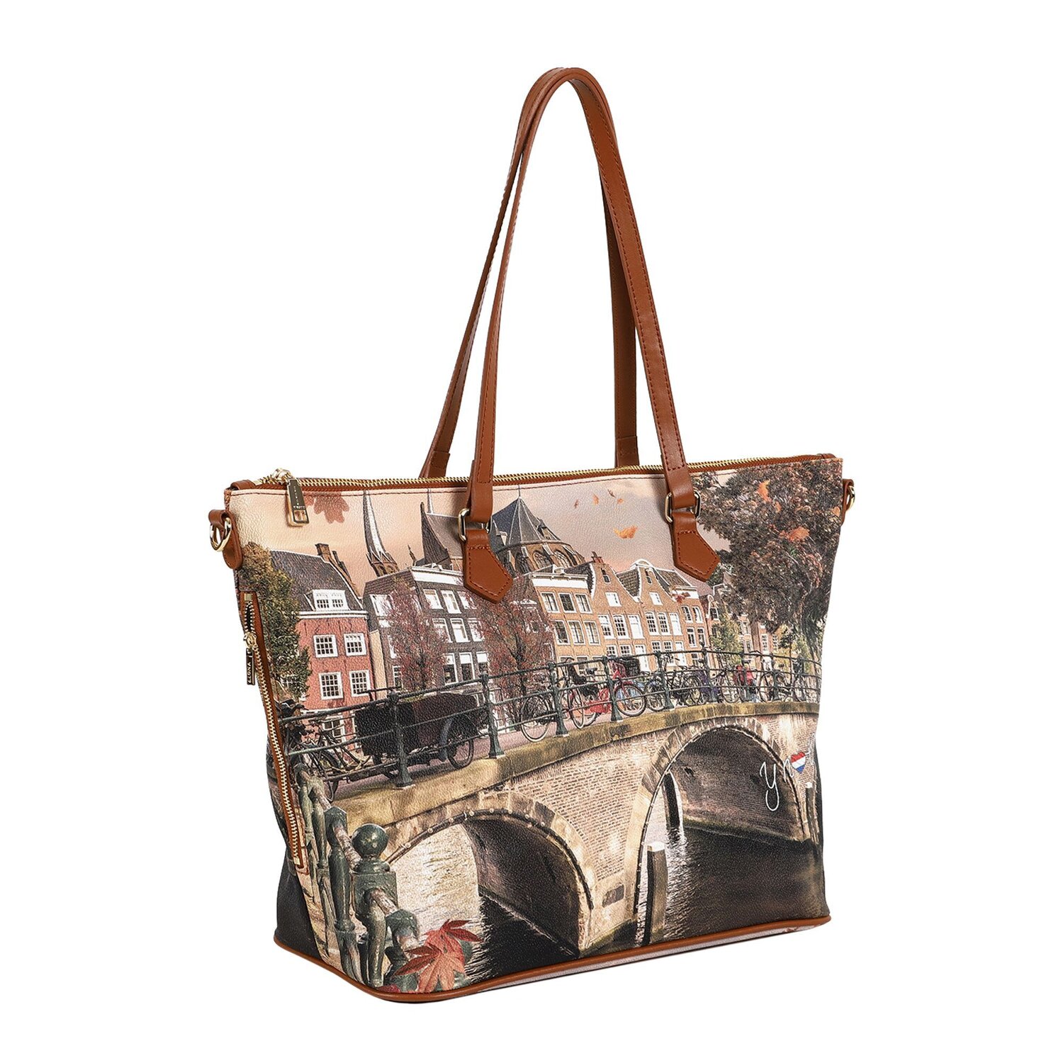 Y Not Yesbag Borsa shopper 44.5 cm autumn river sul Bagaglio