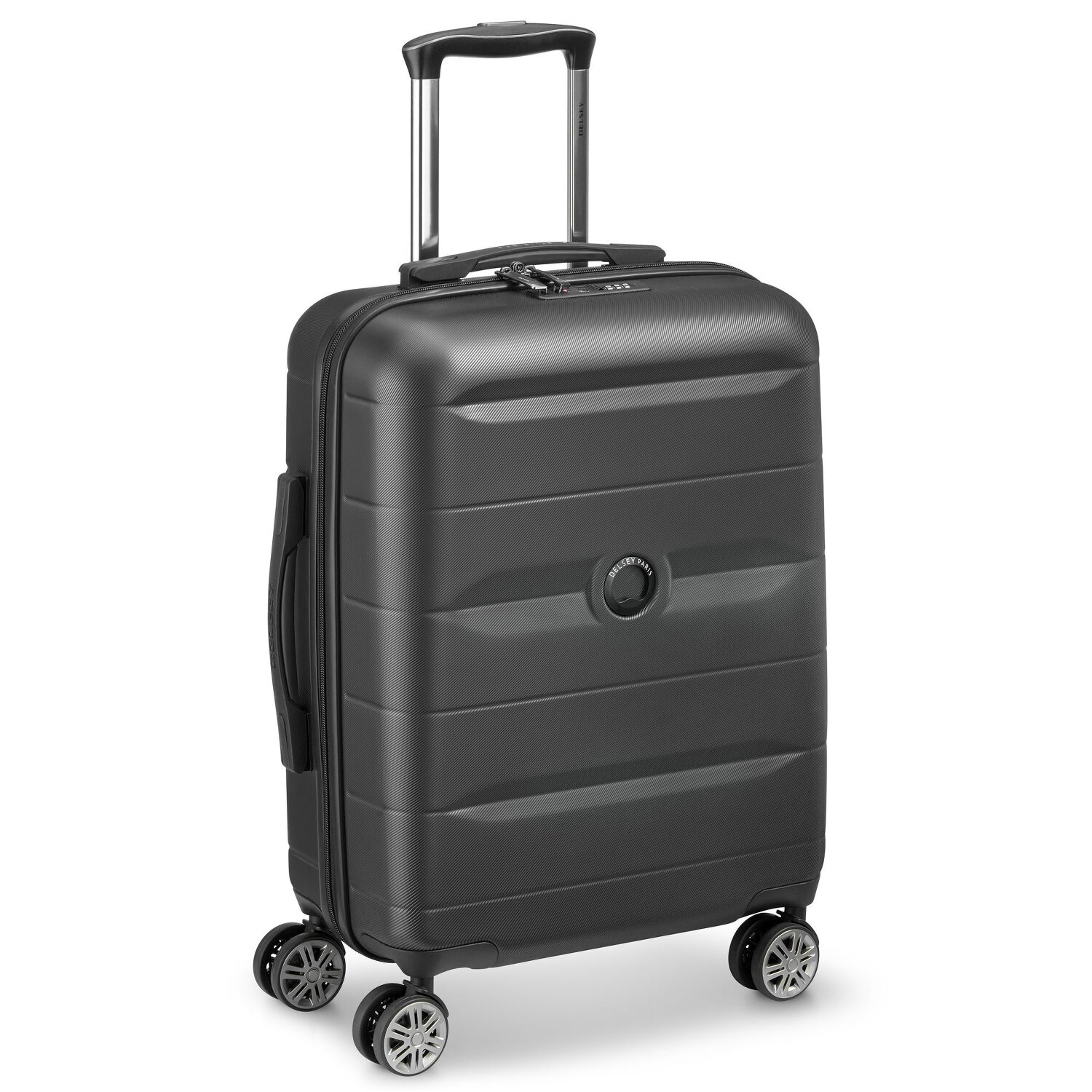 Delsey Paris Comete Carrello cabina a 4 ruote 55 cm schwarz sul Bagaglio