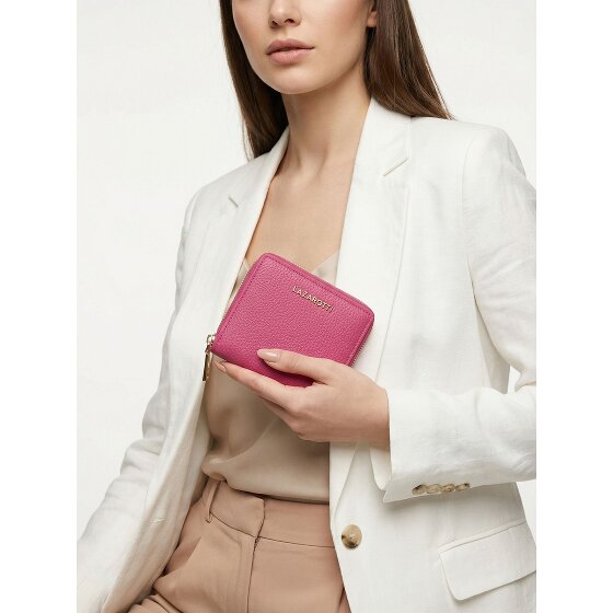 Lazarotti Bologna Portafoglio medio con zip in pelle 10 cm