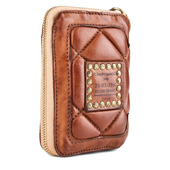 Campomaggi Tosca Portafoglio Protezione RFID Vera Pelle 13 cm