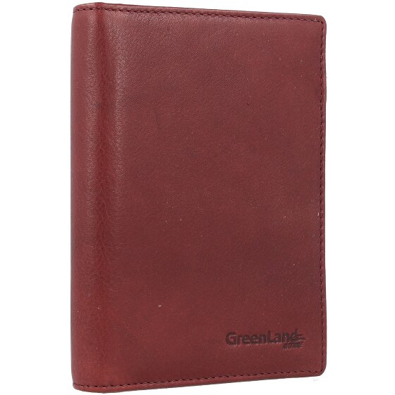 Greenland Nature Custodia per passaporto in pelle RFID di colore morbido 12 cm