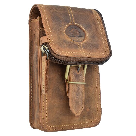 Greenburry Marsupio vintage in pelle 10 cm
