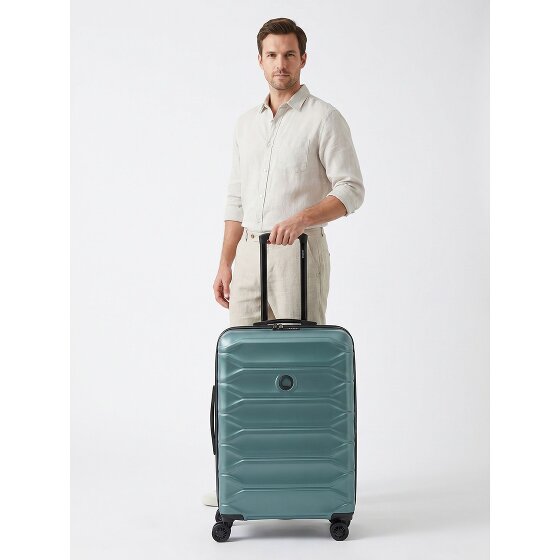 Delsey Paris Meteor 4 ruote Carrello 68 cm espandibile