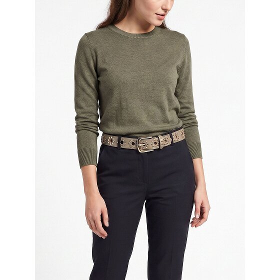 b.belt Cintura con borchie Vera Pelle