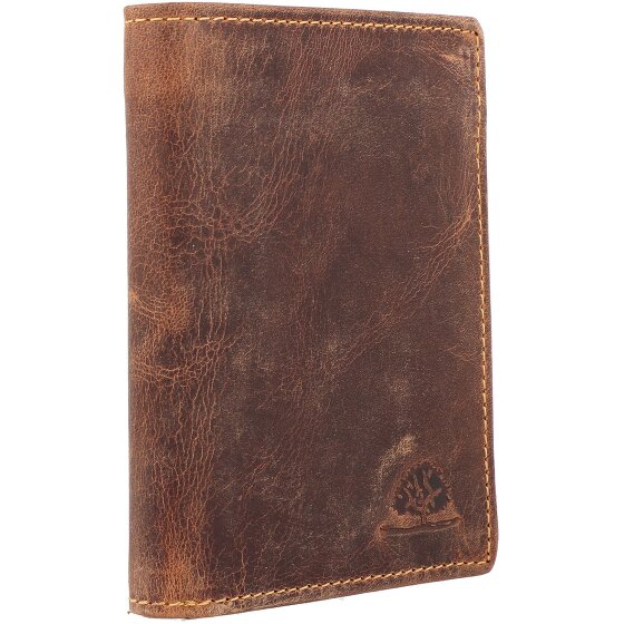 Greenburry Portafoglio vintage RFID in pelle 10 cm