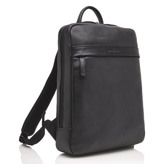Castelijn & Beerens Bravo Zaino RFID in pelle 41 cm Scomparto per laptop