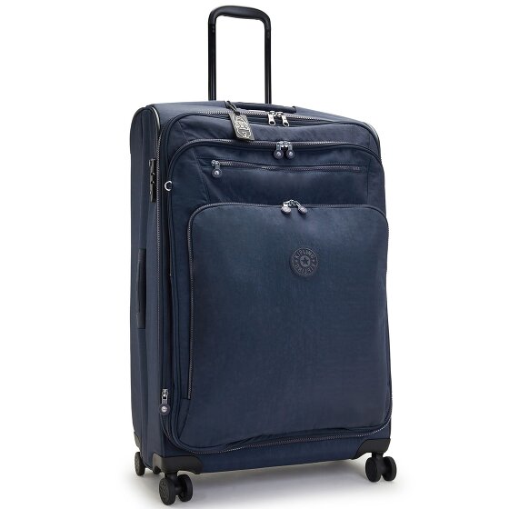 Kipling Basic New Youri Spin 4 ruote Carrello L 76 cm con piega di espansione