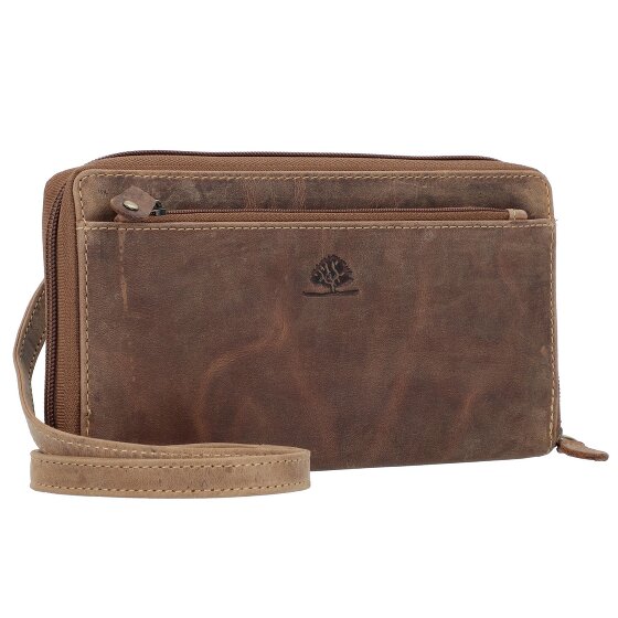 Greenburry Vintage Pochette Protezione RFID Pelle 21 cm