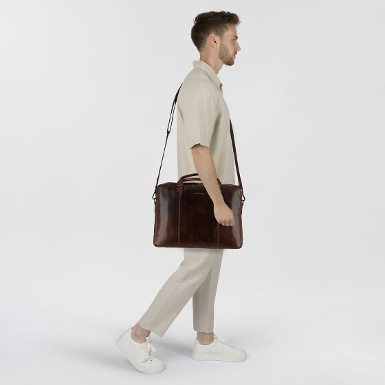 Greenburry Newport Valigetta Pelle 43 cm Scomparto per laptop