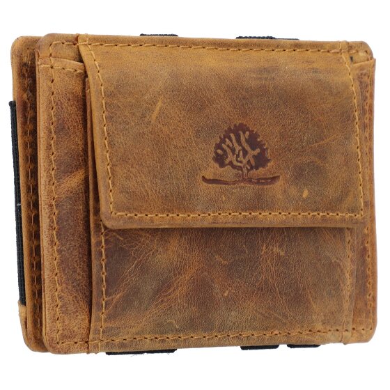 Greenburry Portafoglio magico vintage RFID in pelle 10 cm