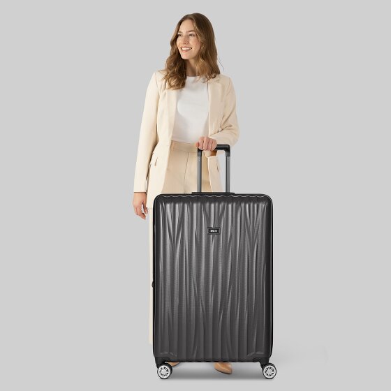 Bric's Cervia 2.0 4 ruote Carrello L 77 cm con piega di espansione