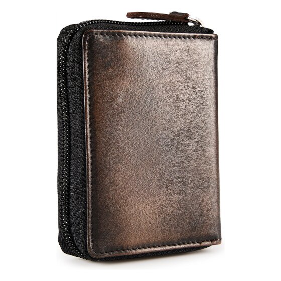 Greenburry Destressed Portafoglio Protezione RFID Pelle 10.5 cm