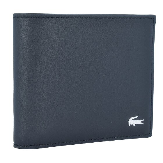 Lacoste Portafoglio Billfold Coin Box in pelle 11,5 cm