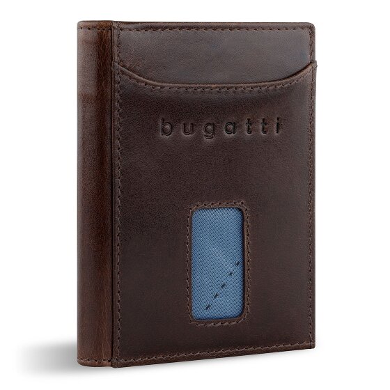 bugatti Secure Slim Portafoglio Protezione RFID Pelle 8 cm
