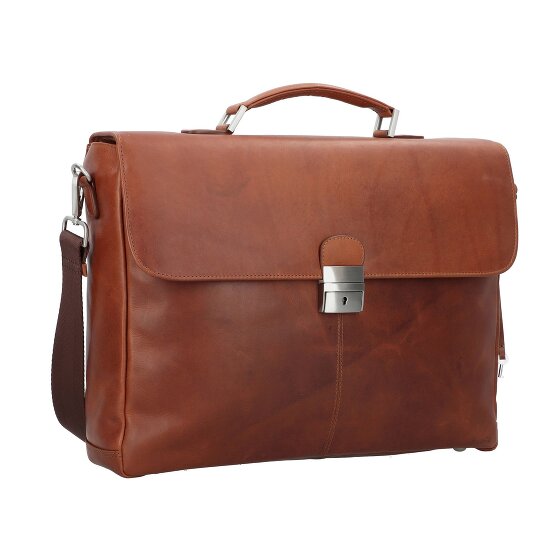 Esquire Dallas Valigetta Pelle 40 cm Scomparto per laptop