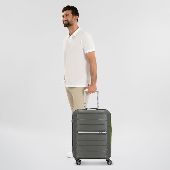 Samsonite Flux 4 ruote Carrello della cabina 55 cm con piega di espansione